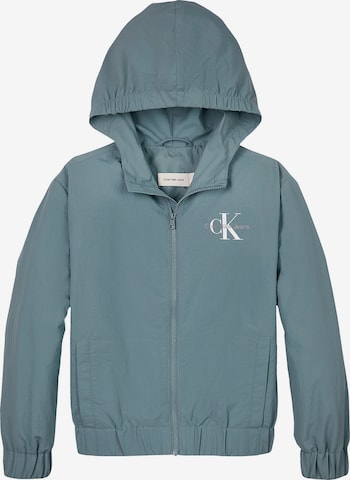 Calvin Klein Jeans Jacke 'Essential' in Grün: Vorderseite