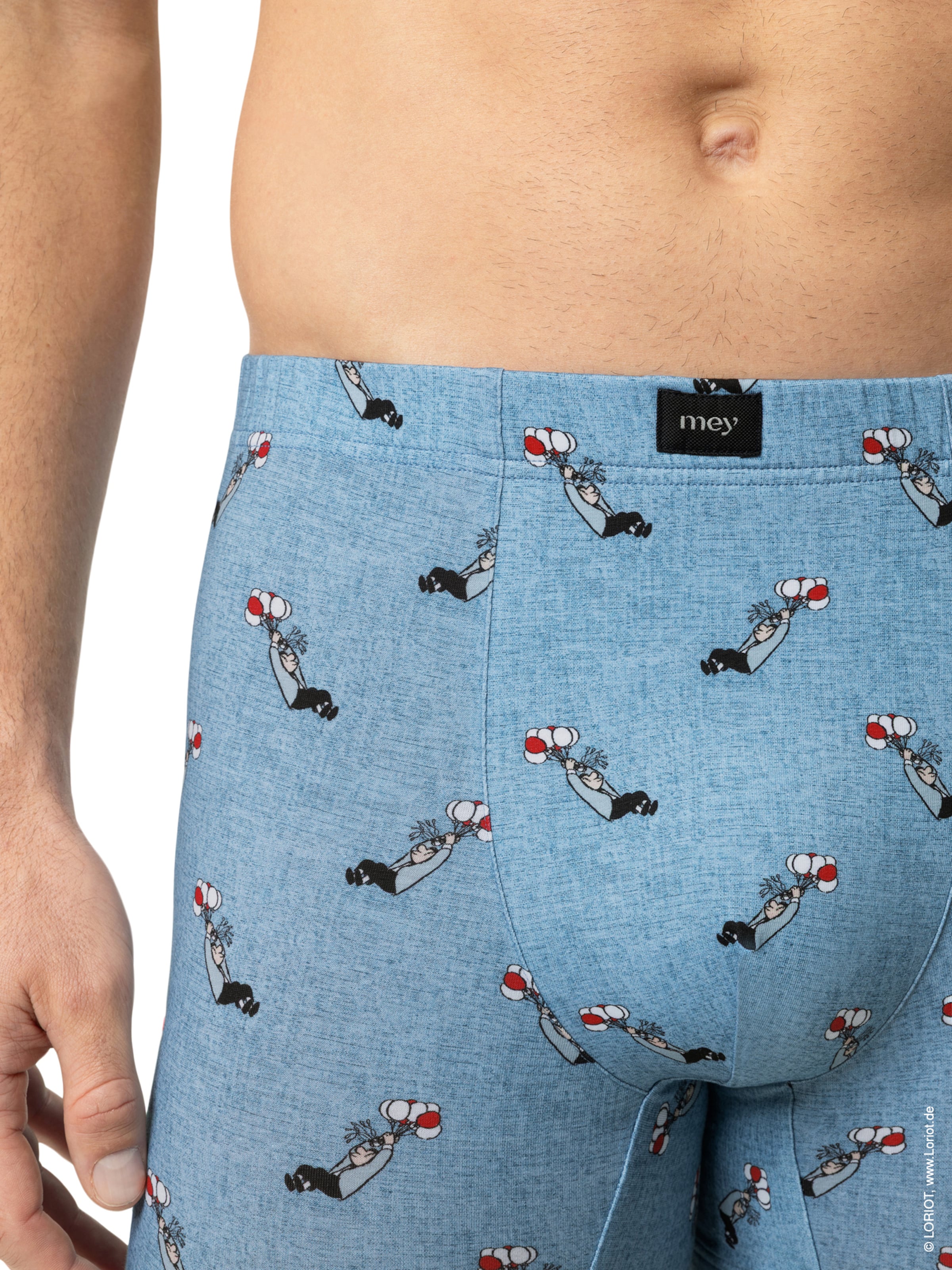 Mey Boxershorts in Blauw