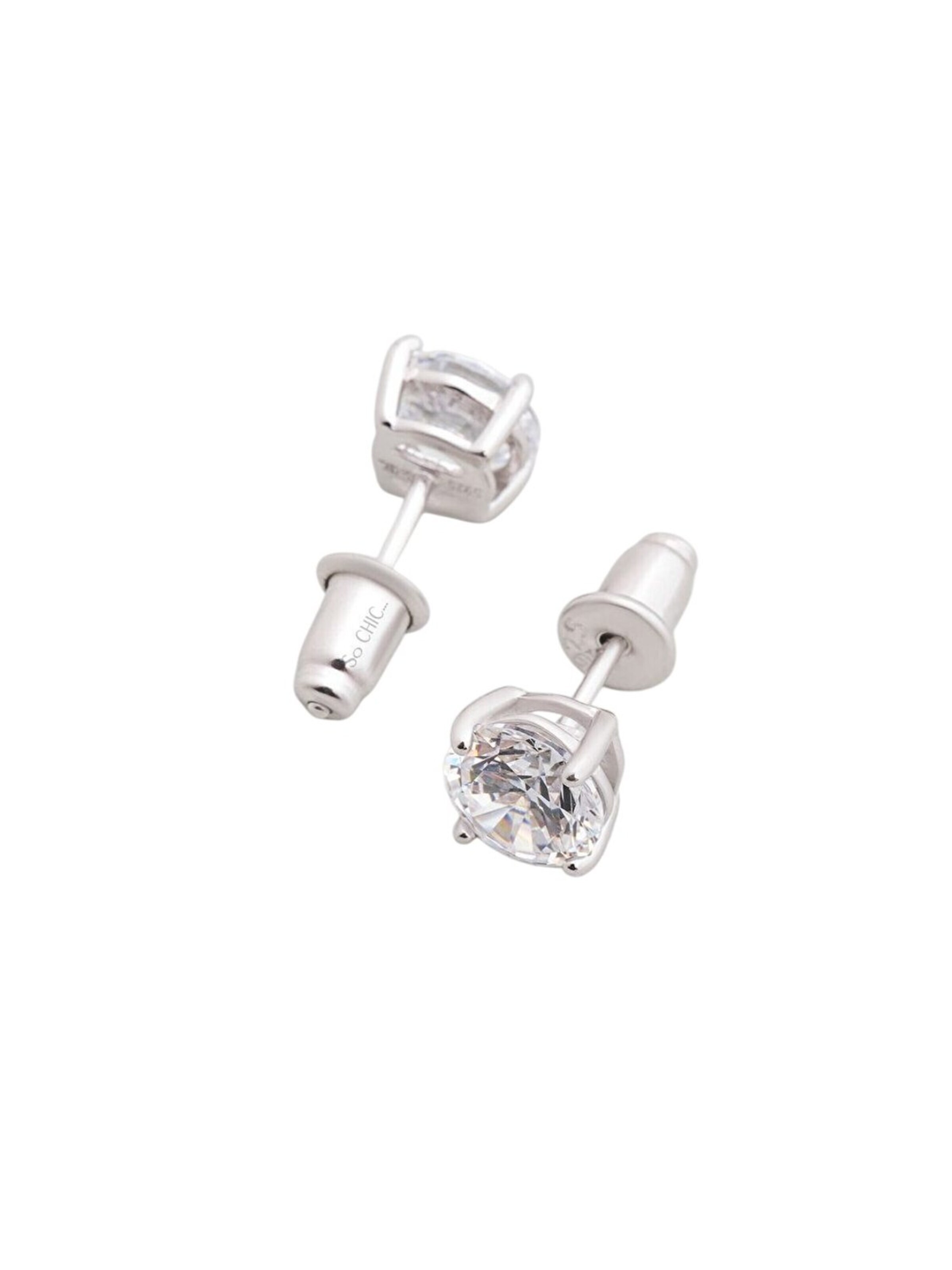 Boucles d'oreilles So Chic en argent