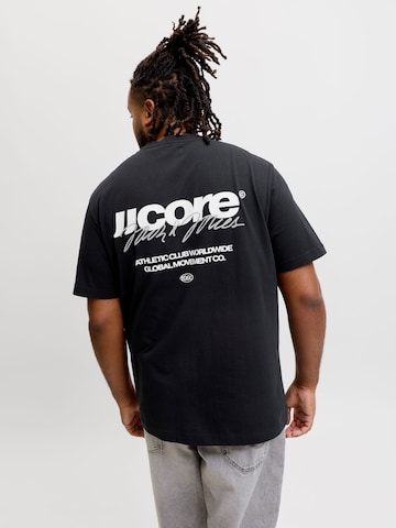 JACK & JONES Μπλουζάκι 'JCOCLUB' σε μαύρο: μπροστά