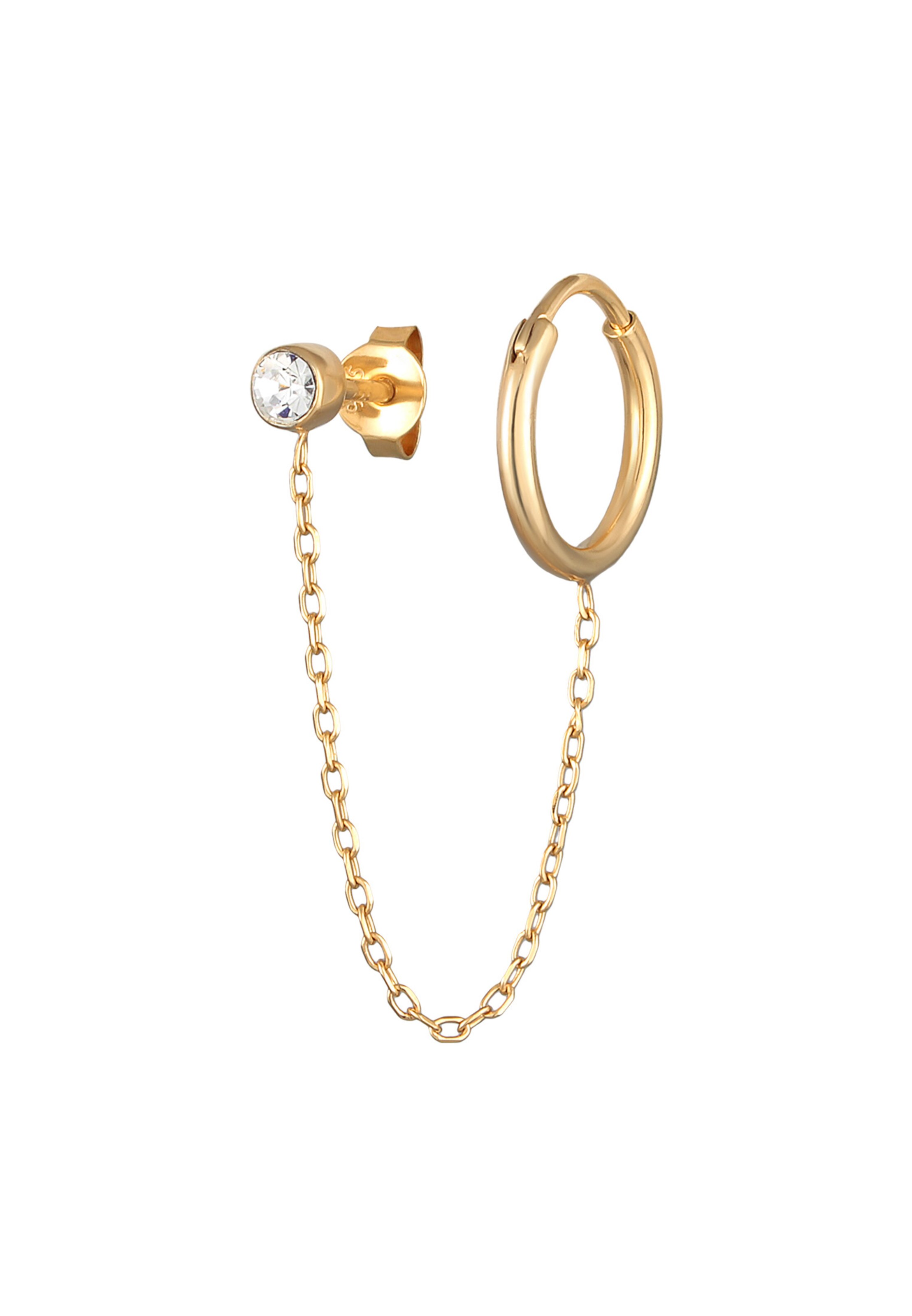 Boucles d'oreilles ELLI en or : devant