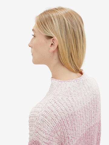 TOM TAILOR Pullover in Pink