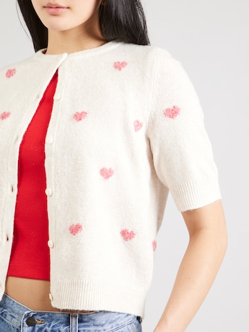 Cardigan 'DOFFY INTARSIA' VERO MODA en beige