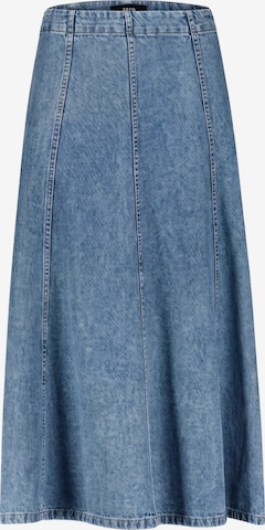 zero Jeansrock mit Reißverschlusssrock mit Reißverschluss in Blau: Vorderseite