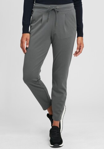 Oxmo - Tapered Calças 'Anita' em cinzento: frente