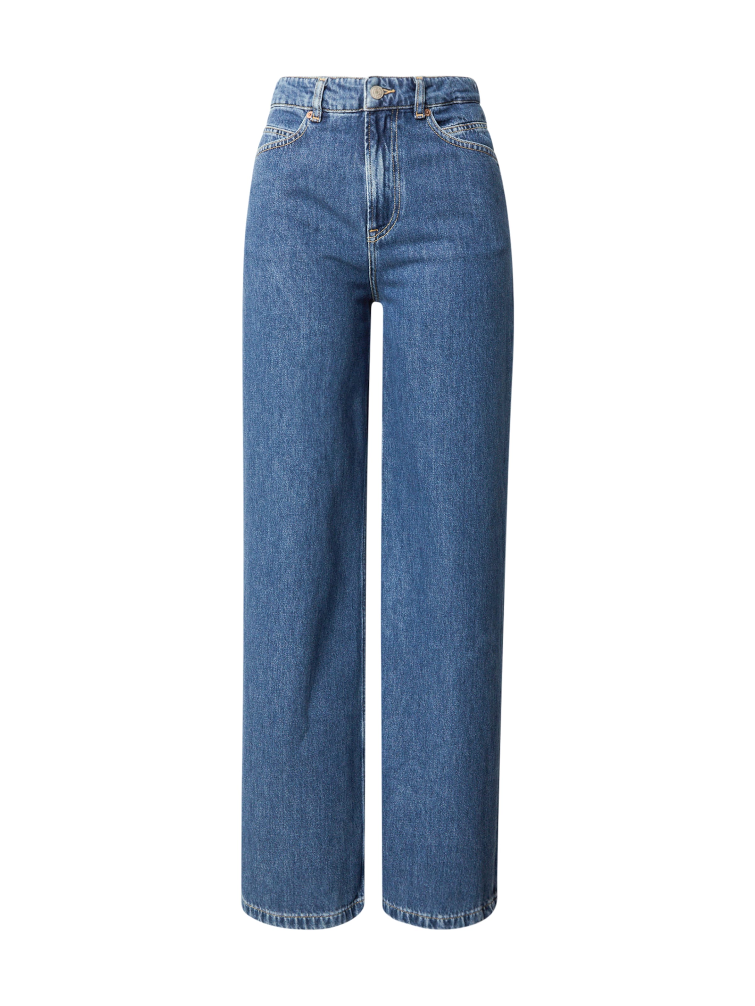 Wide leg Jeans &#x27;C_MARLENE&#x27; di BOSS in blu: frontale