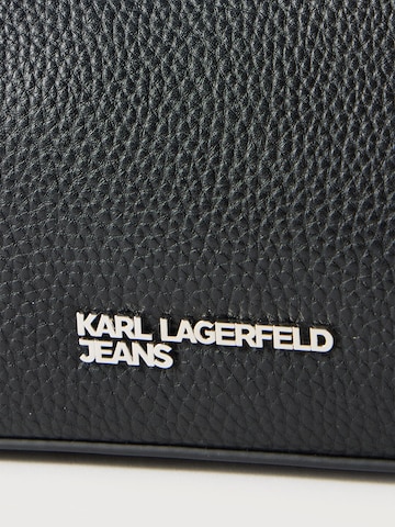 KARL LAGERFELD JEANS - Bolso de hombro 'REBEL' en negro