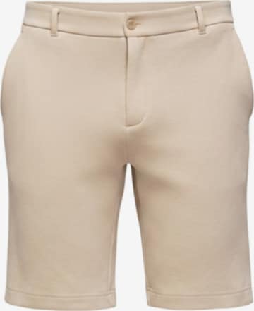 Ombre Hose in Beige: Vorderseite