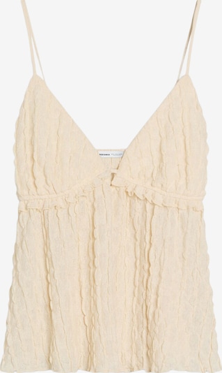 Bershka Toppi värissä kerma, Tuotenäkymä