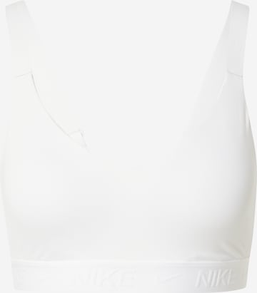 Soutien-gorge de sport 'INDY' NIKE en blanc : devant