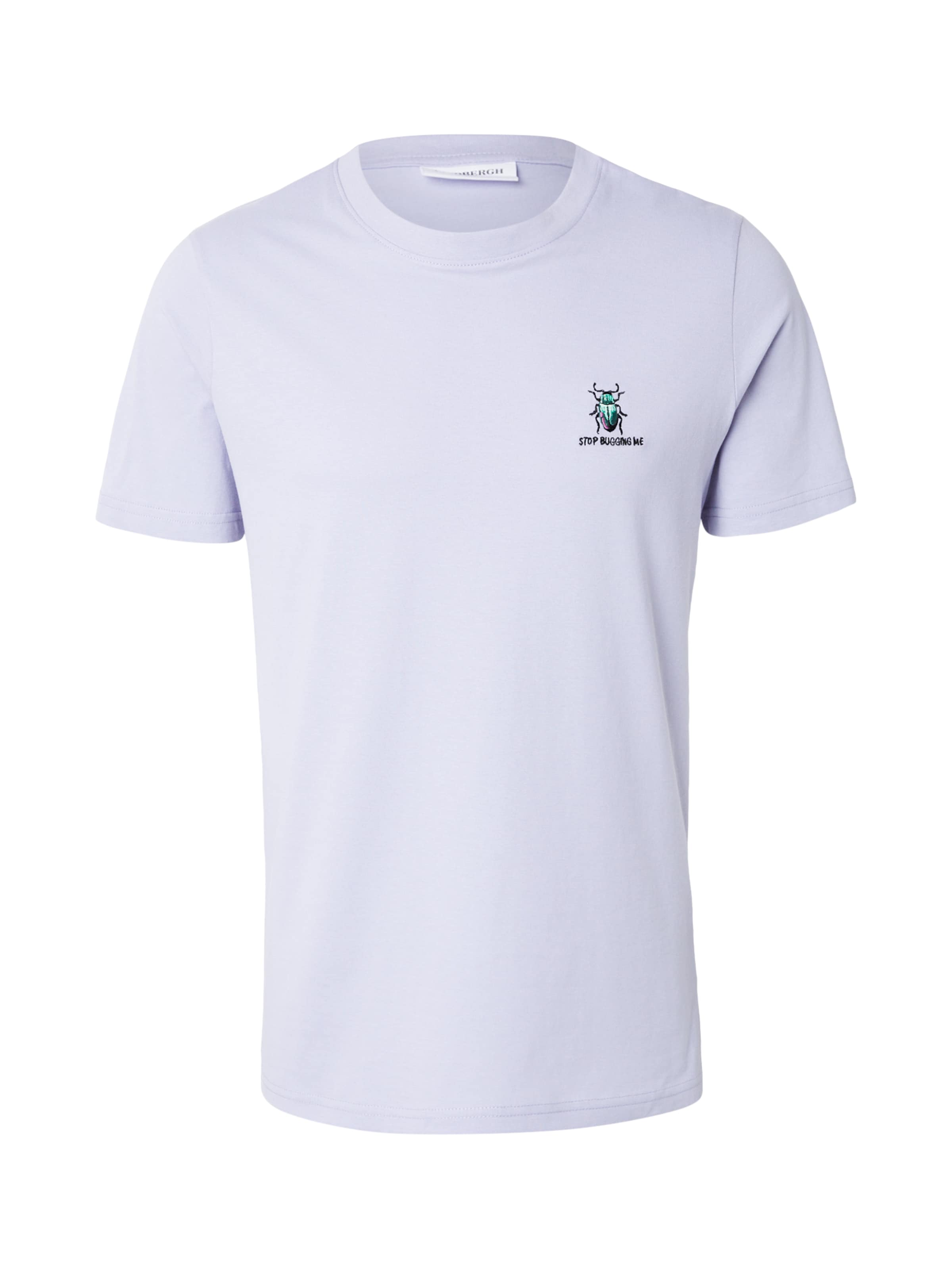 T-Shirt Lindbergh en violet : devant