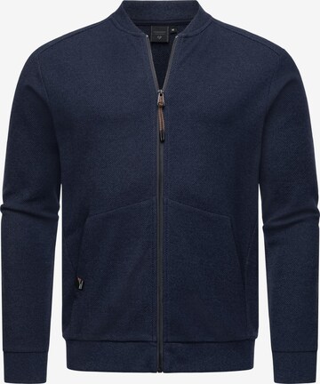 Veste de survêtement 'Cruider' Ragwear en bleu : devant