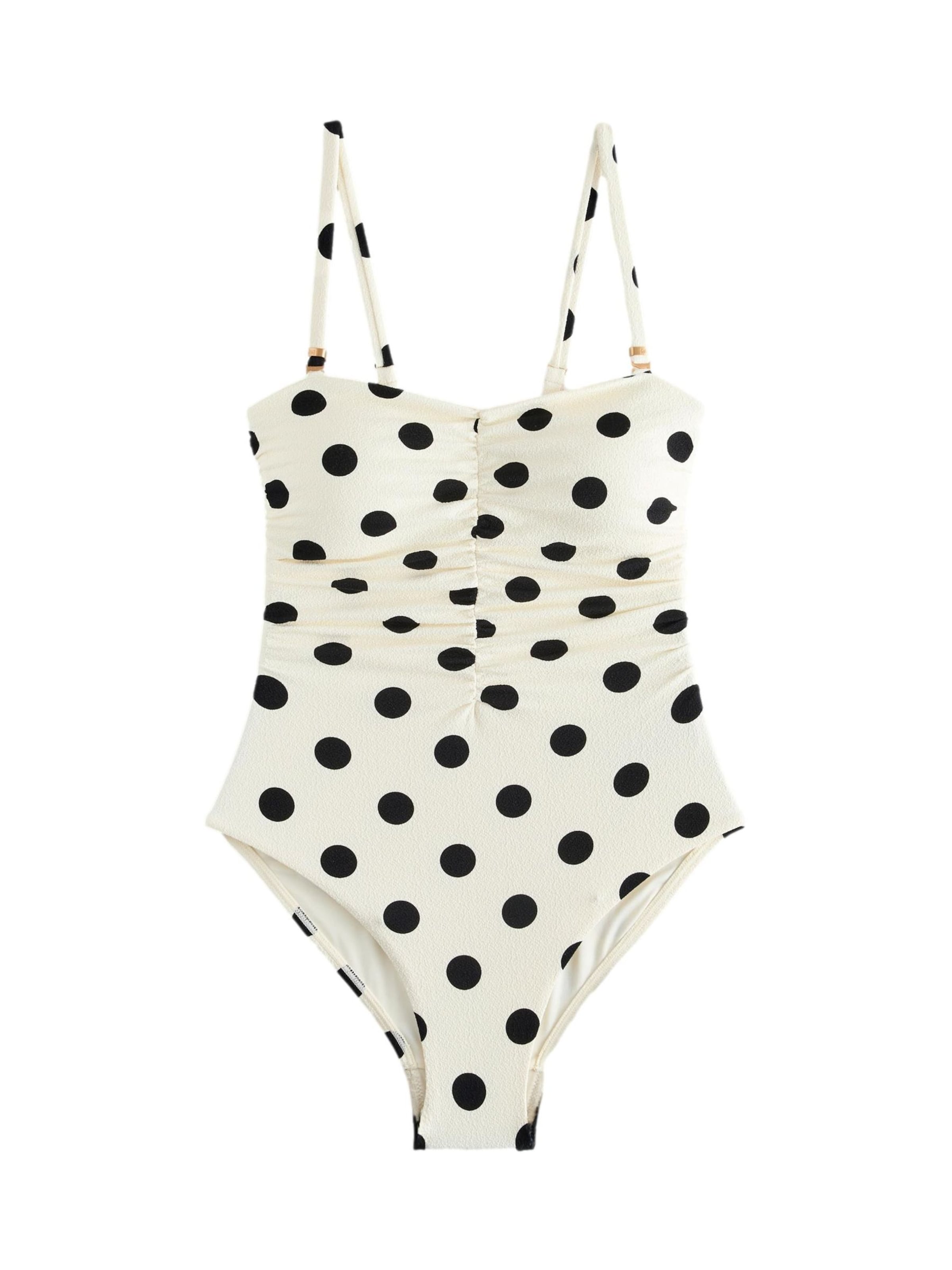 Maillot de bain modelant Next en blanc : devant