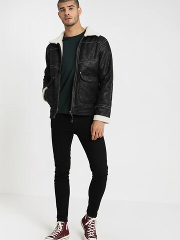 ALPHA INDUSTRIES Regular fit Majica | zelena barva