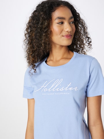 HOLLISTER T-shirt i blå