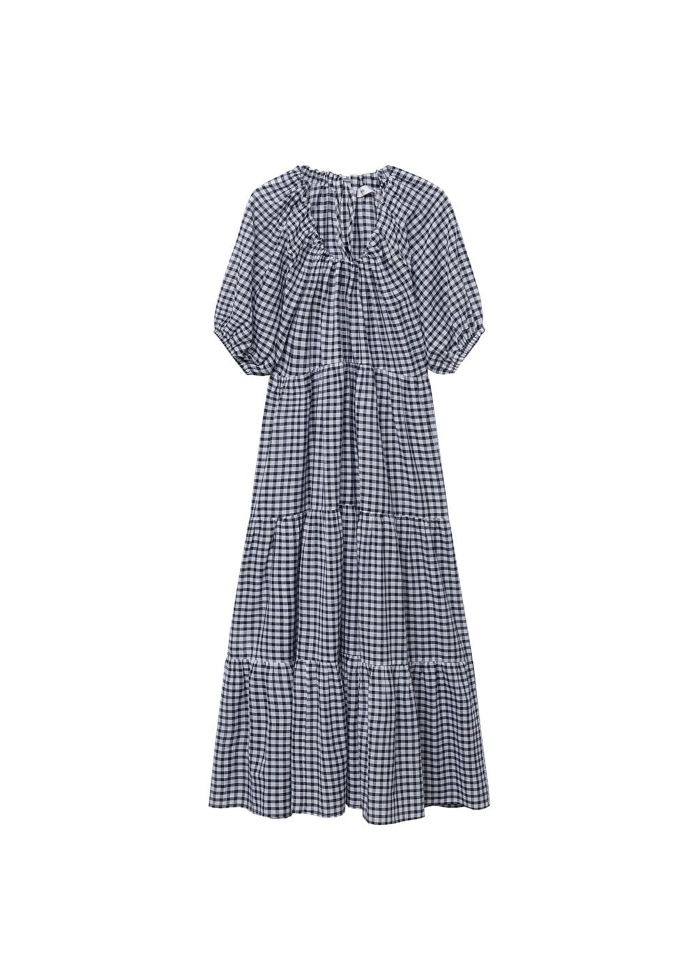 Mango Kleid Tania In Schwarz Weiss About You 