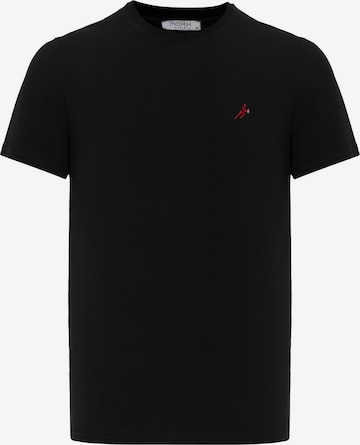 melns Moxx Paris T-Krekls: no priekšpuses