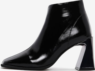 Bottines Derimod en noir : devant