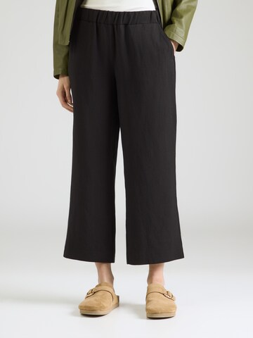 monari - Loosefit Calças em preto: frente