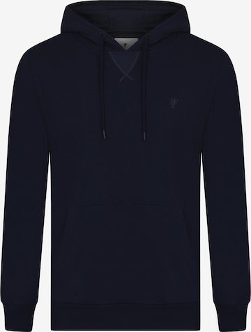 DENIM CULTURE Sweatshirt 'Hector' in Blauw: voorkant