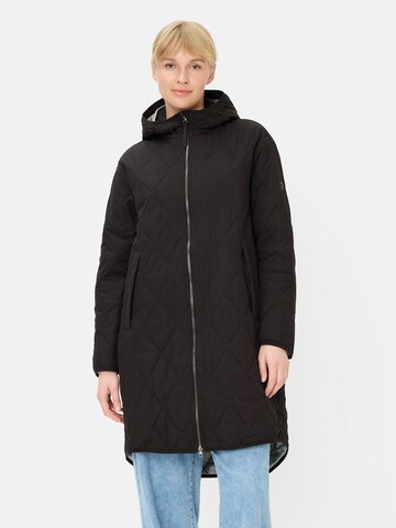 CAMEL ACTIVE Between-Seasons Coat in Black: front