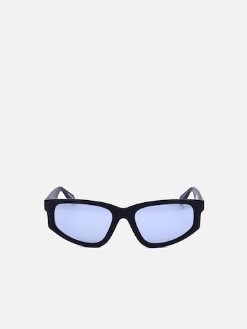 Occhiali da sole 'Adidas Original OR0107 Shiny black 55/18/135 Women Sunglasses' di ADIDAS ORIGINALS in nero: frontale