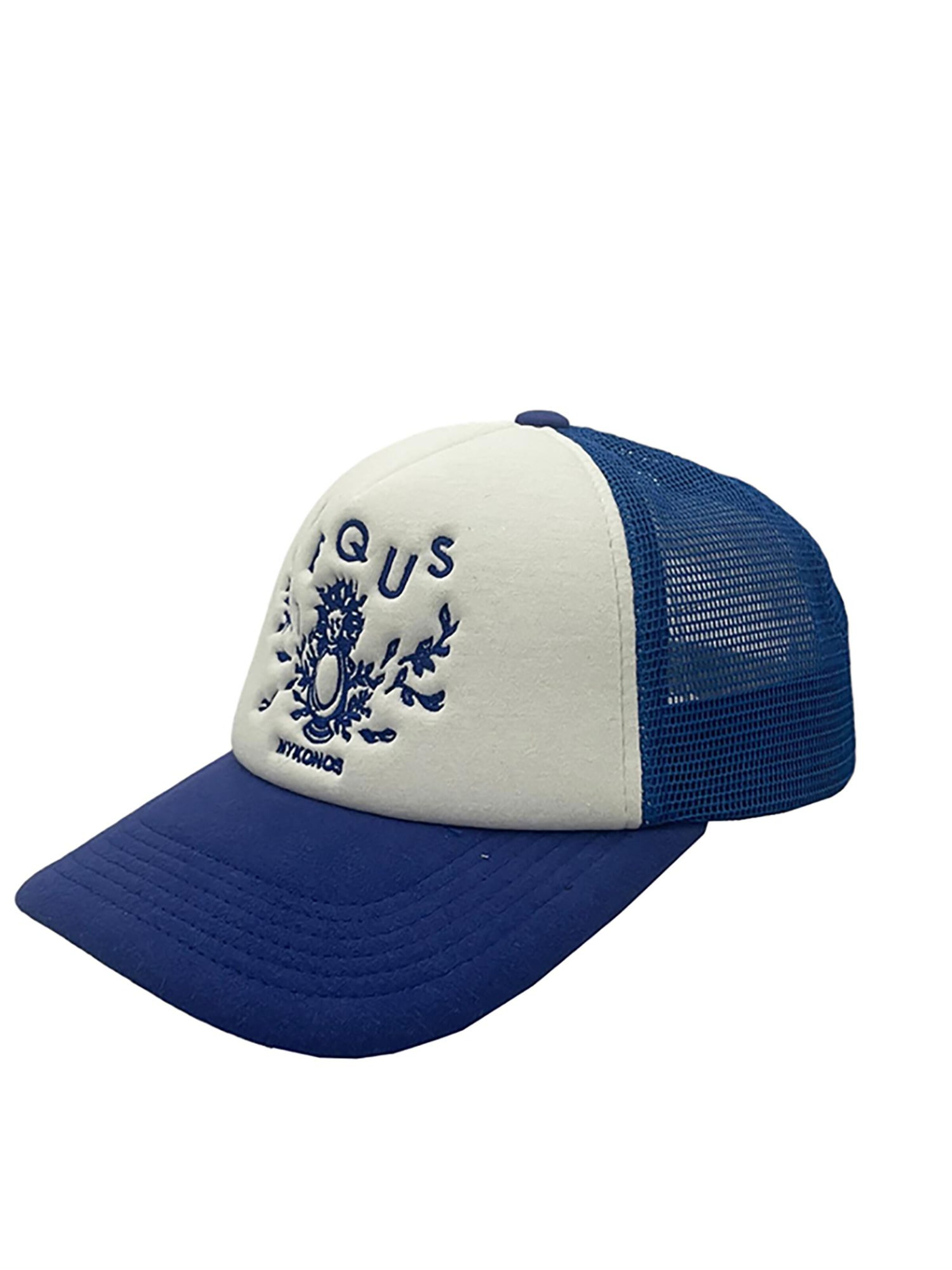 Pequs Cap 'Mykonos Graphic' in Mixed colors: front