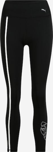 PUMA Sporta bikses melns / balts, Preces skats