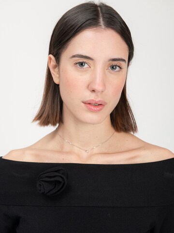 Influencer Pullover in Schwarz