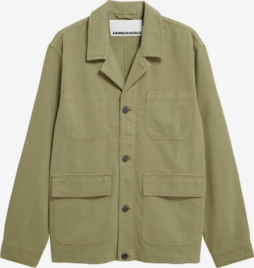 Veste mi-saison ARMEDANGELS en vert : devant