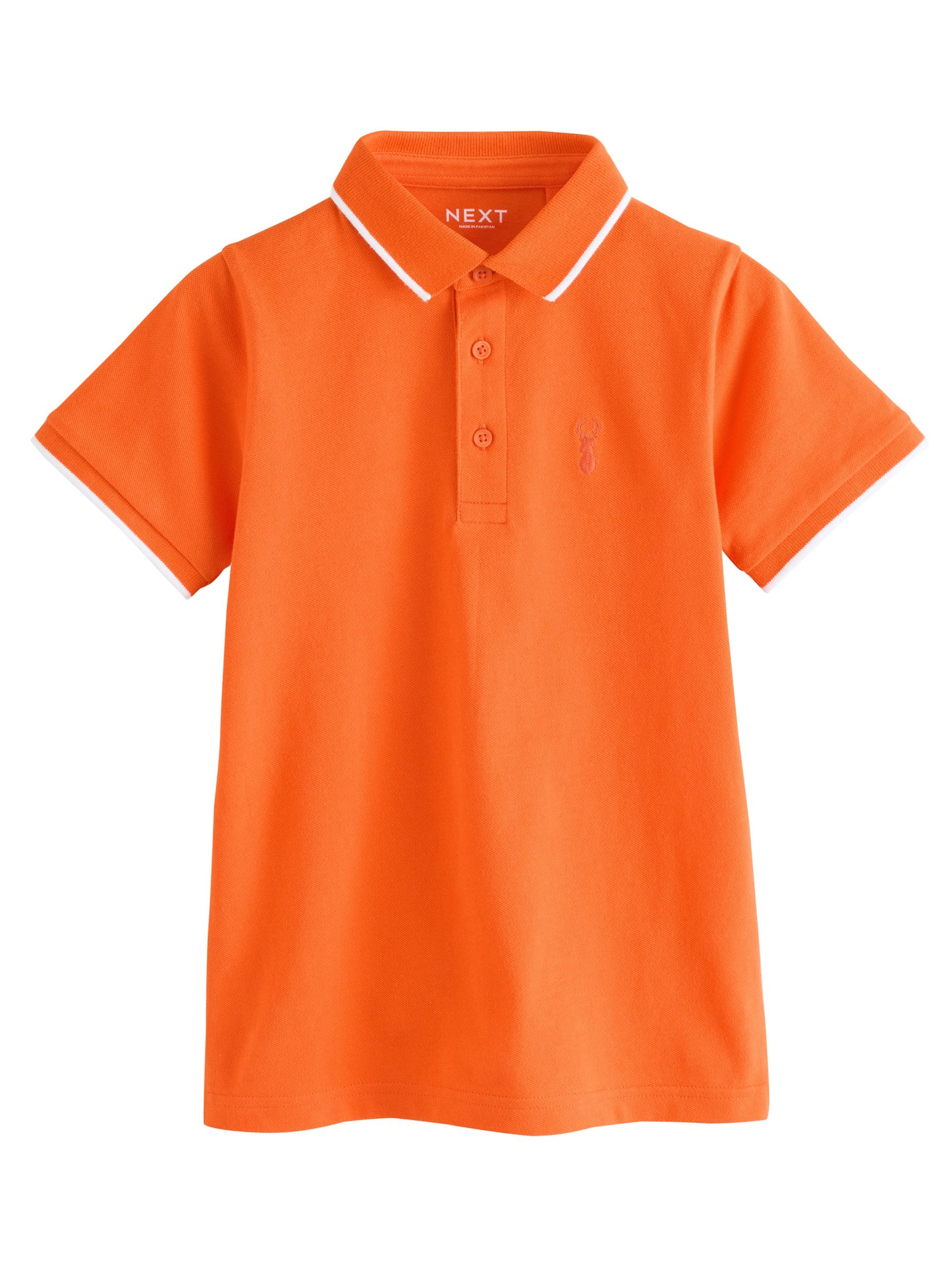 Next Shirts i orange, Produktvisning