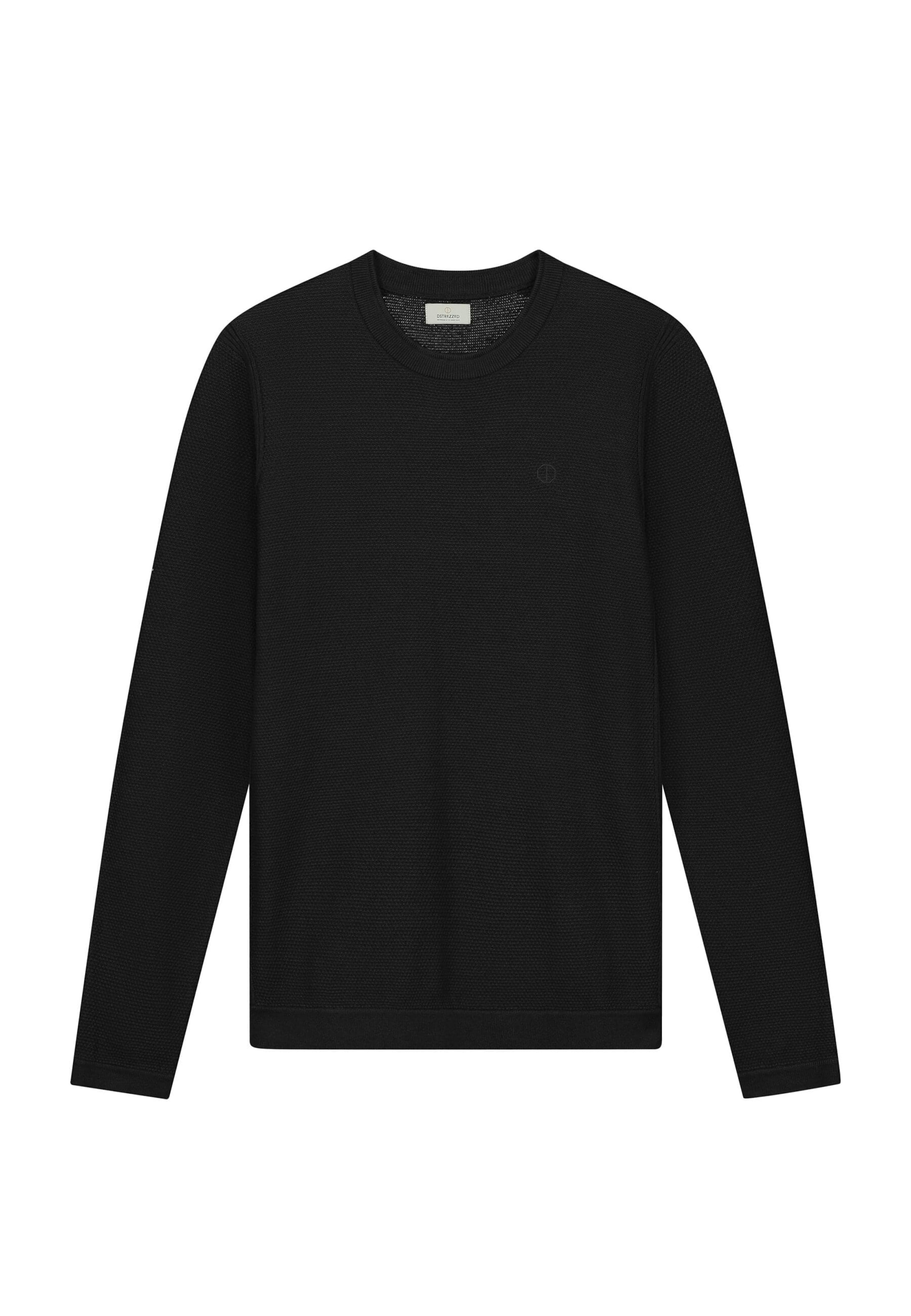 Dstrezzed Pullover 'The Mercury' in Schwarz: Vorderseite
