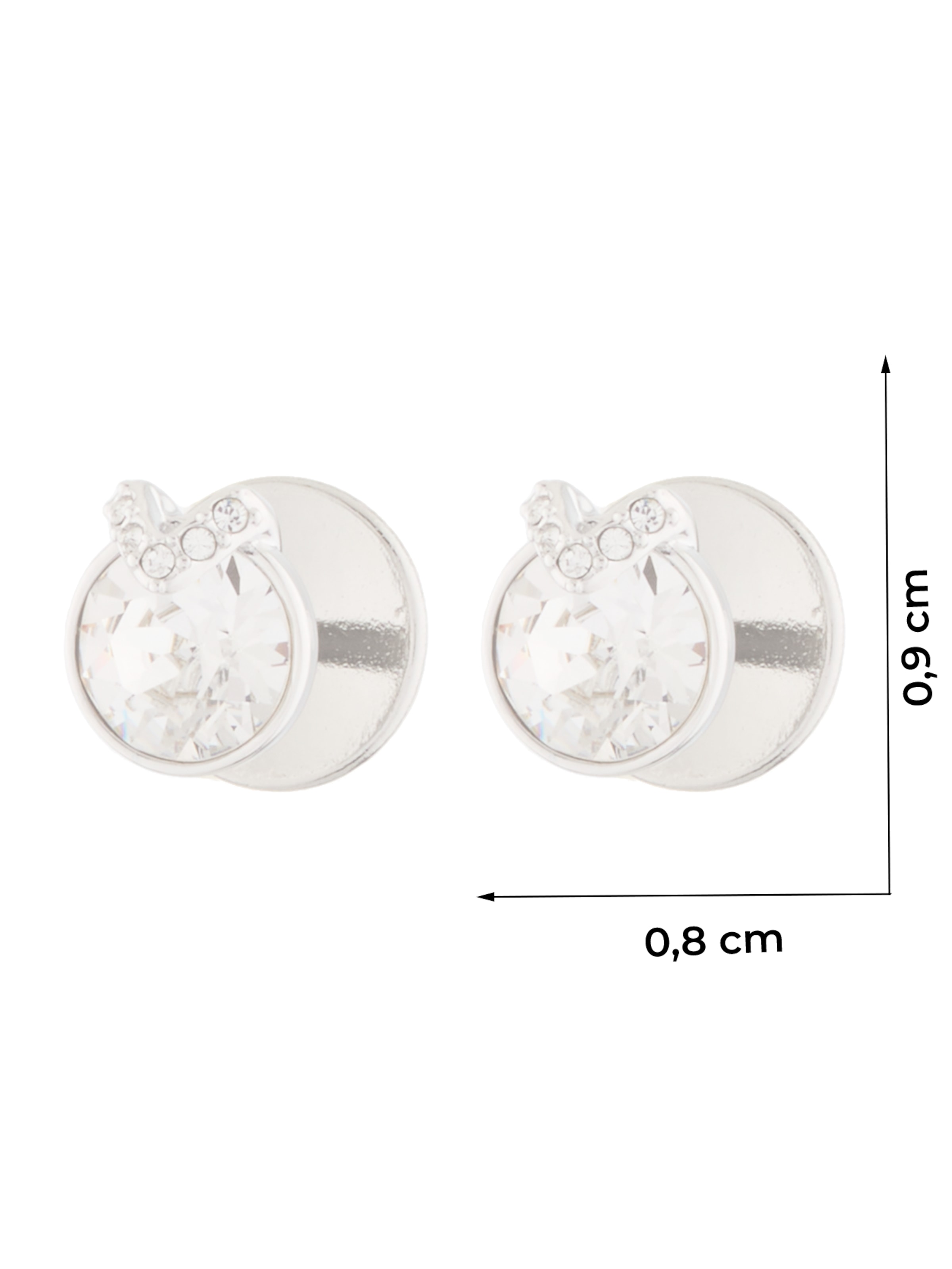 Swarovski Øreringe i hvid