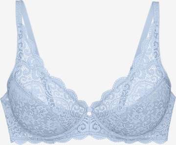 TRIUMPH Bügel-BH ' Amourette ' in Blau: Vorderseite
