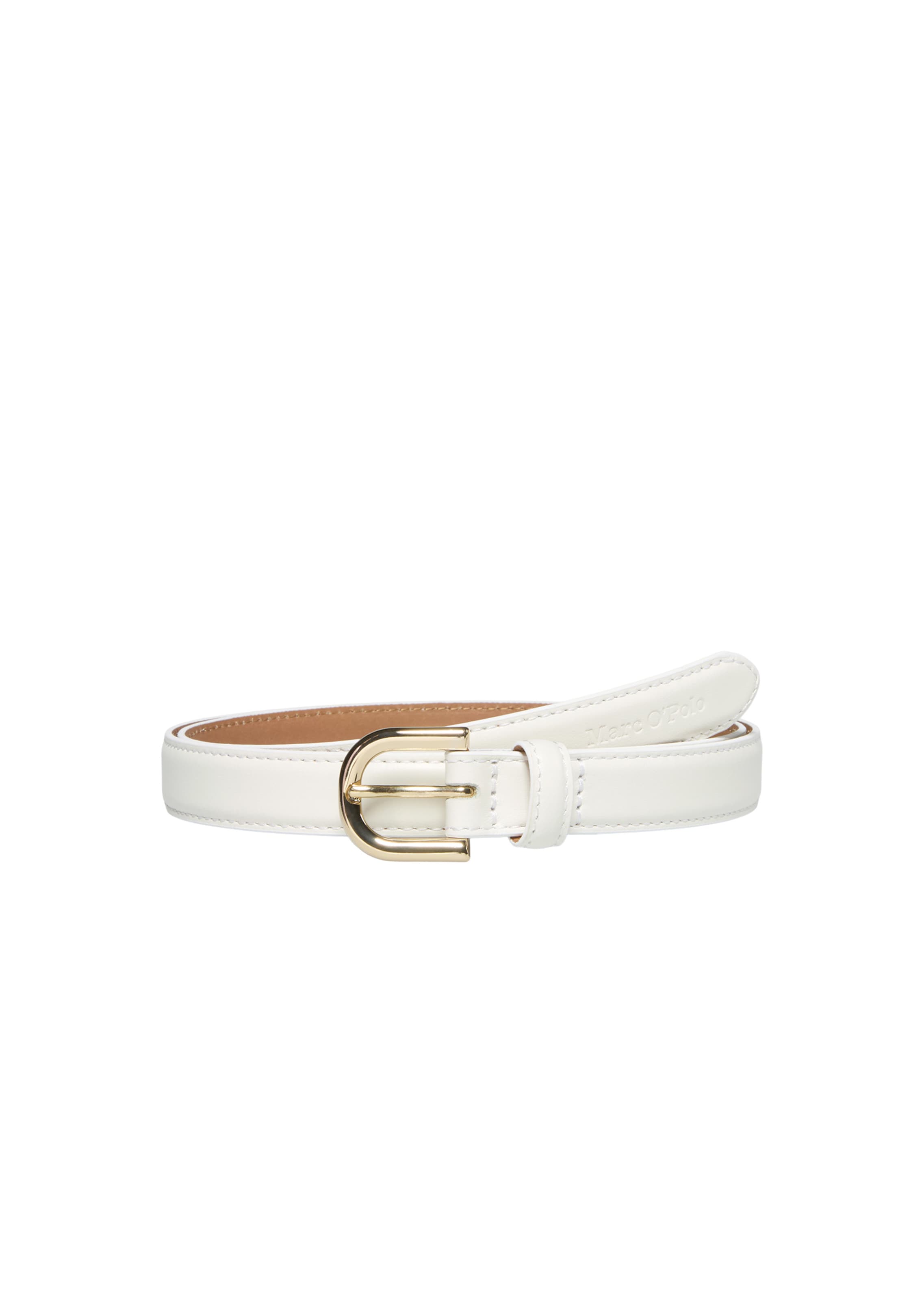 Marc O'Polo Gürtel in Weiß: Vorderseite
