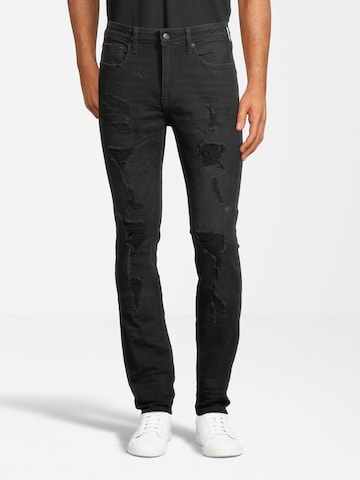 AÉROPOSTALE Regular Jeans in Zwart: voorkant