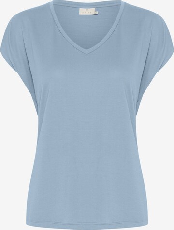 T-shirt 'Lise' Kaffe en bleu : devant