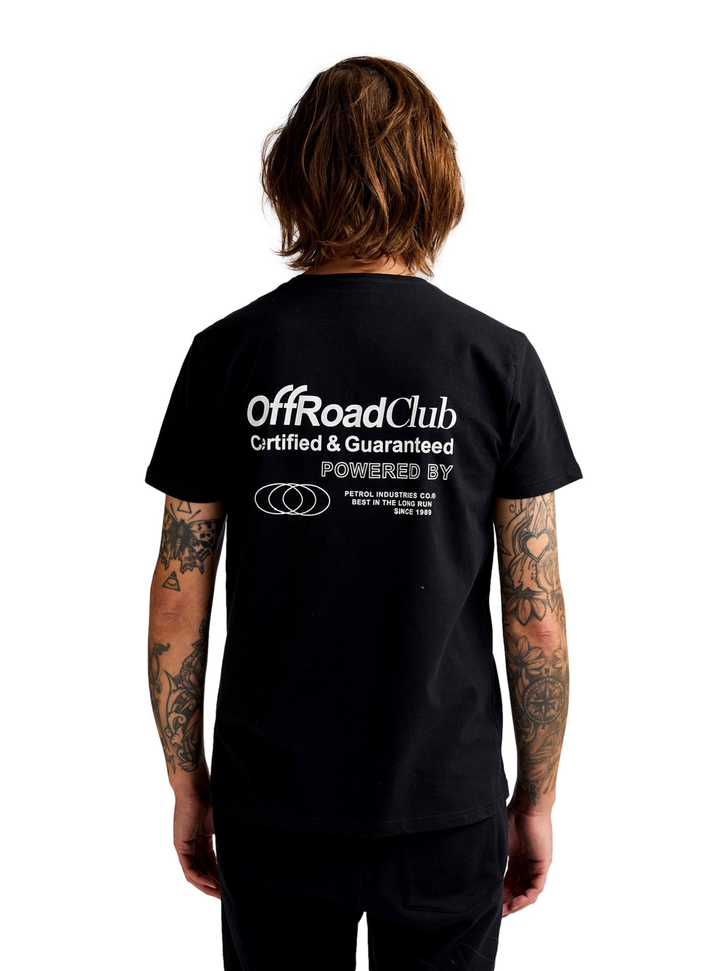 T-Shirt Petrol Industries en noir