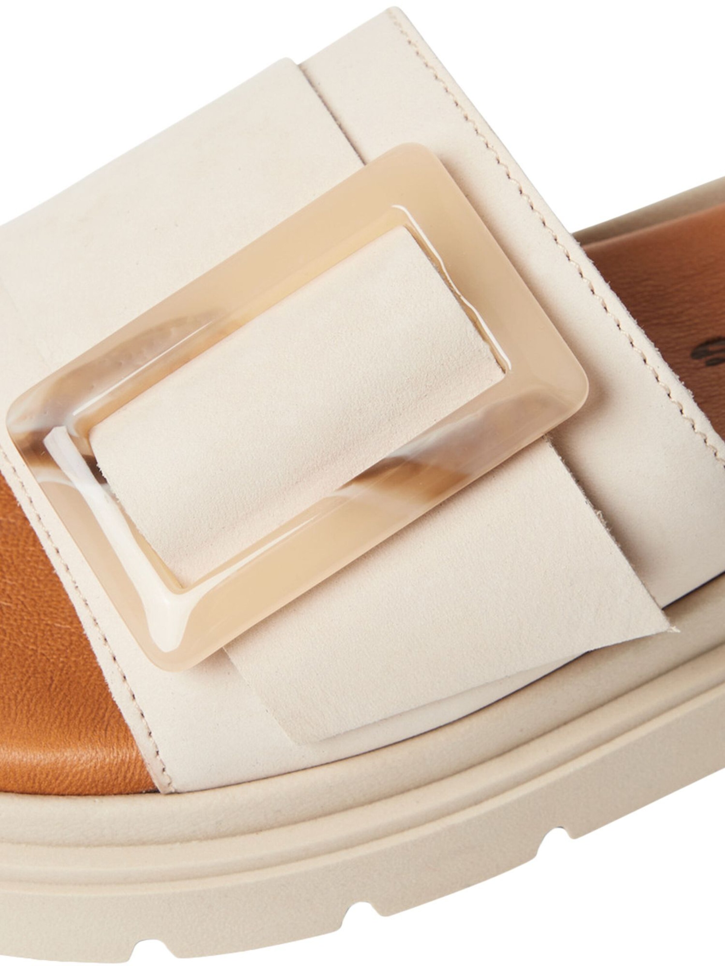 Tamaris Mules in Beige