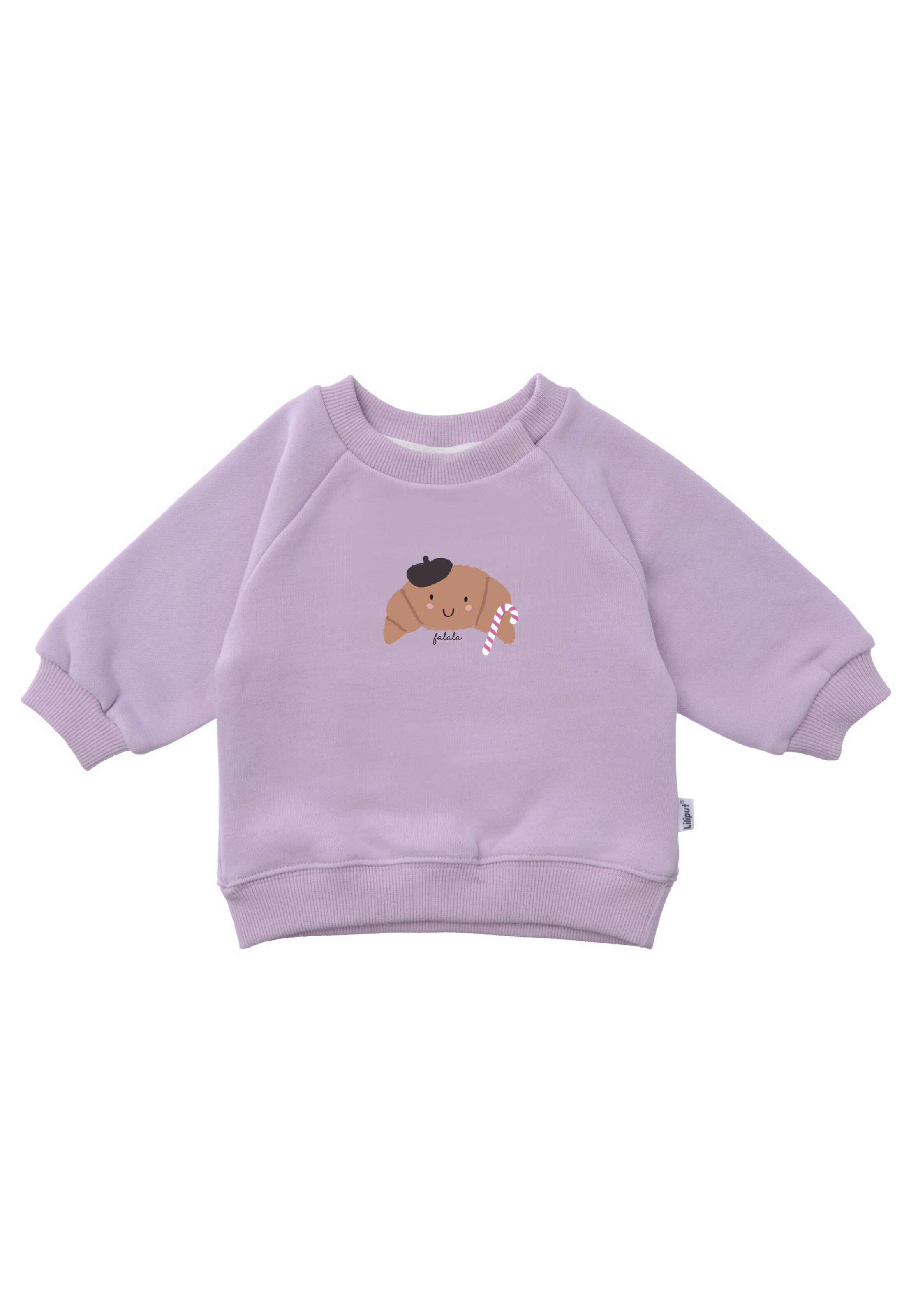 LILIPUT Sweatshirt 'Croissant' in Purple: front