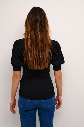 Kaffe T-shirt 'Carna' i svart
