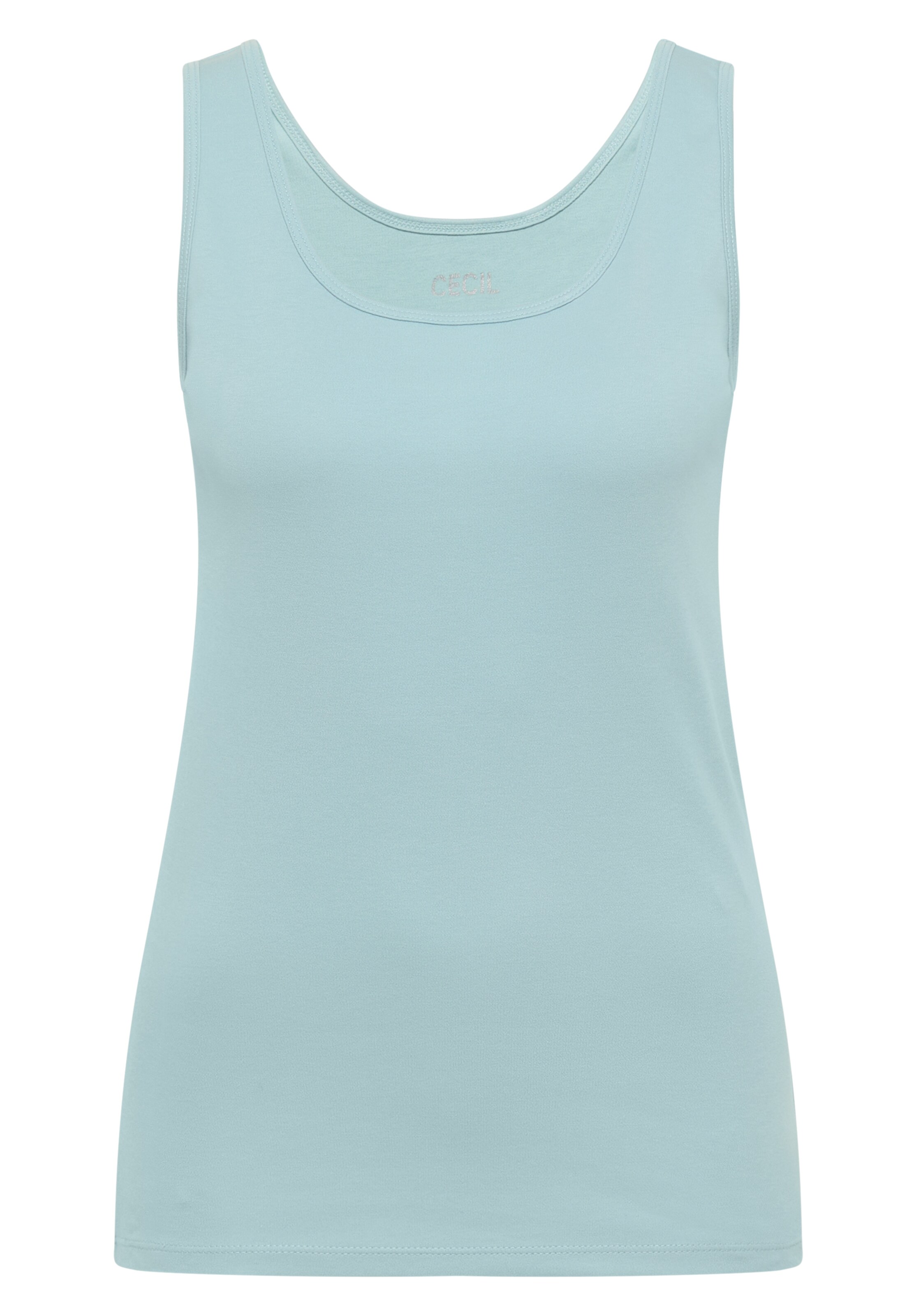 CECIL Top 'Linda' in Blau: Vorderseite