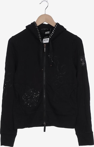 AIRFIELD Sweatshirt & Zip-Up Hoodie in M in Black: front