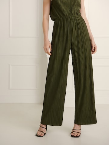 Wide Leg Pantalon 'Milly' Guido Maria Kretschmer Women en vert : devant