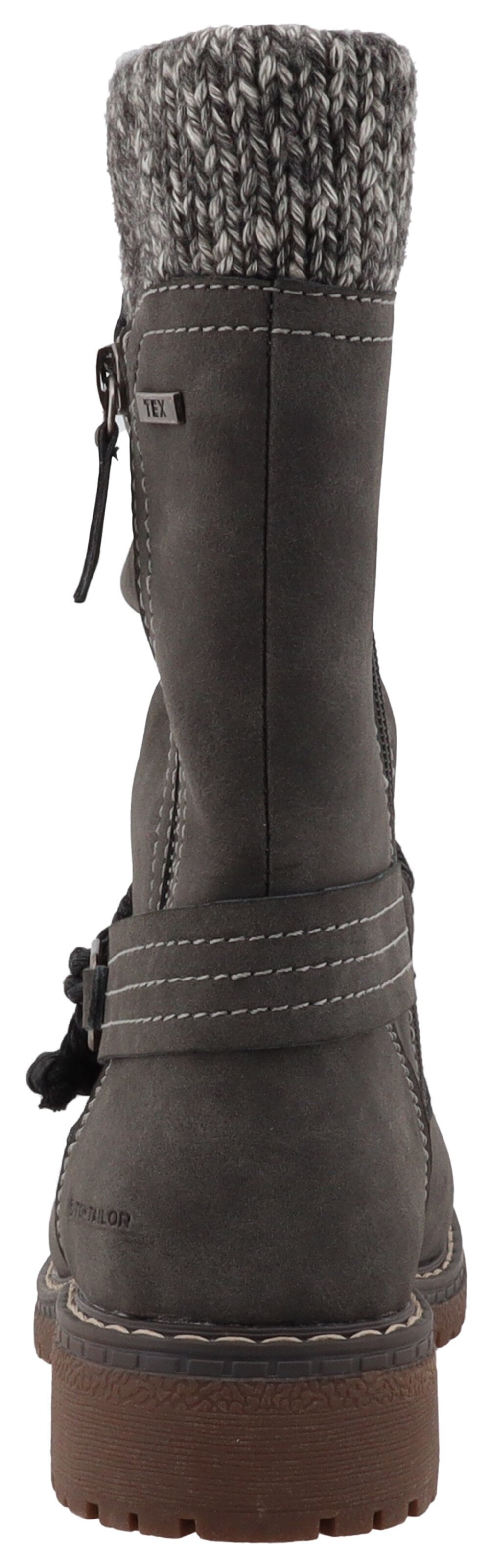 TOM TAILOR Boots in Grey