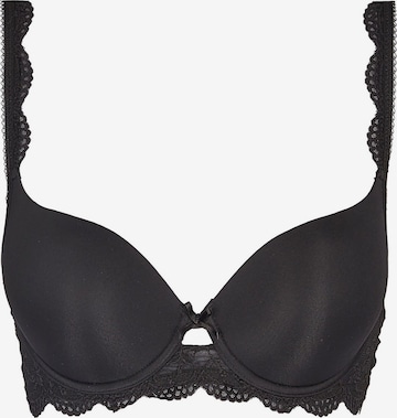 Nina von C. Bra 'Silver Edition' in Black: front