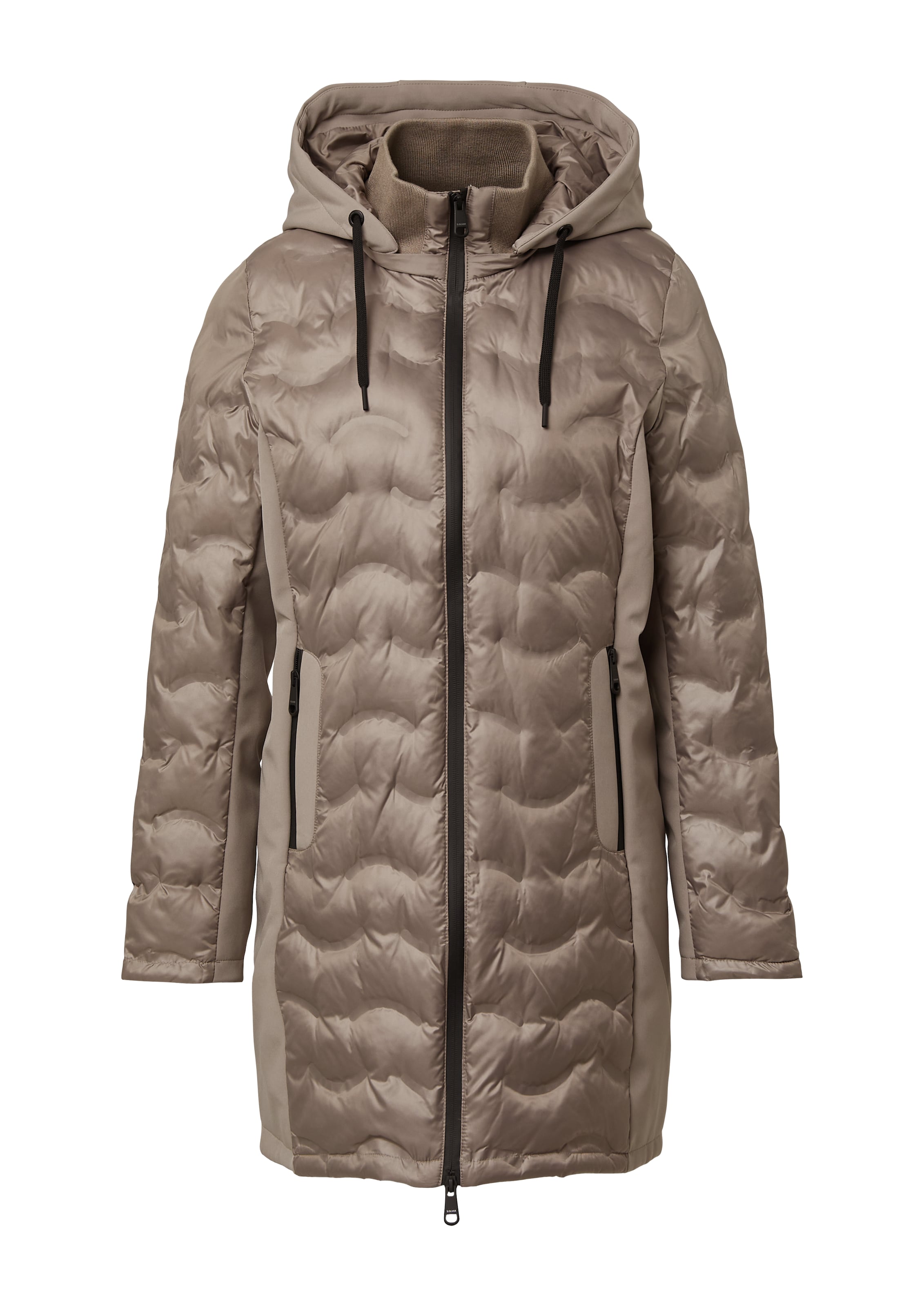 s.Oliver - Abrigo de entretiempo en marrón: frente