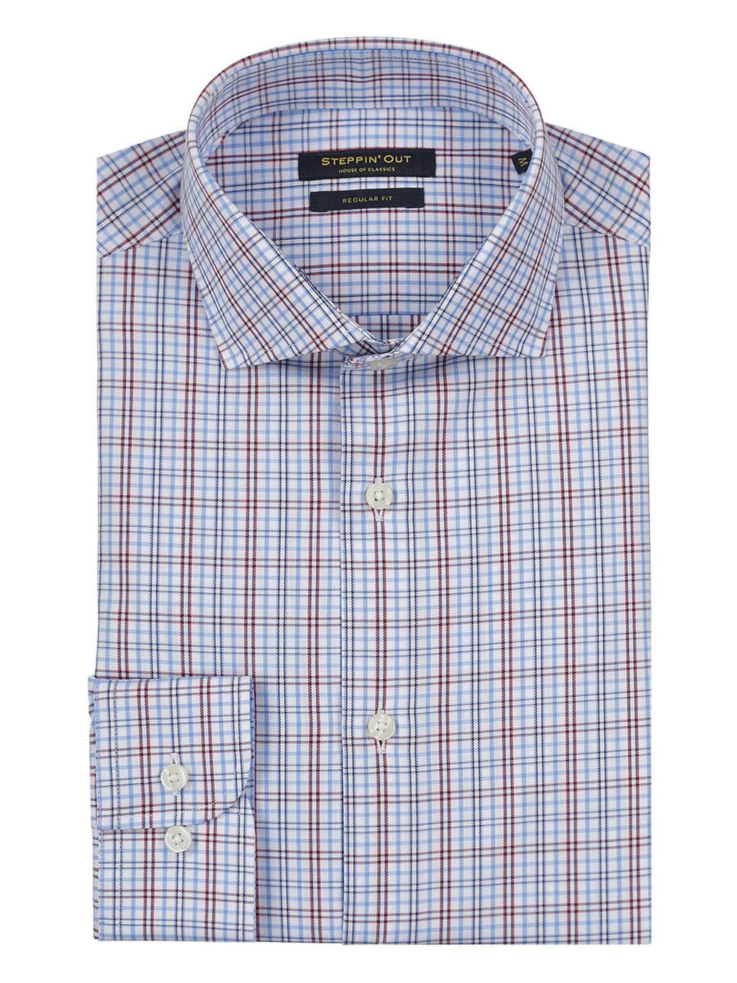 Coupe regular Chemise Steppin' out en bleu