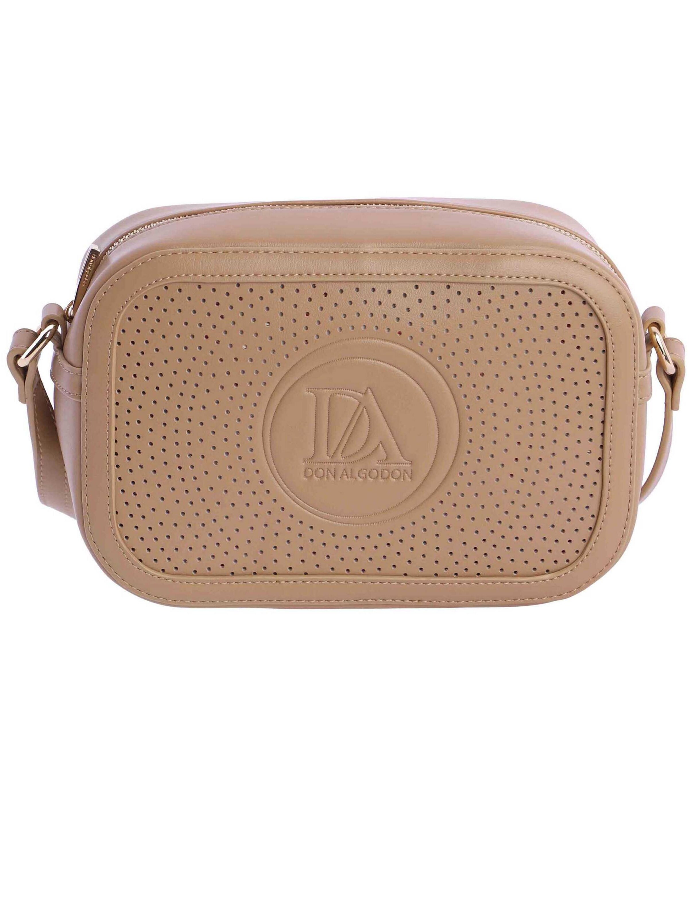 Don Algodon - Bolso de hombro 'Ondina' en beige: frente