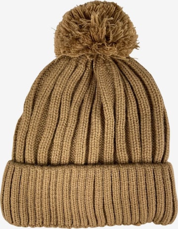 Kumixi Mütze in Braun: Vorderseite